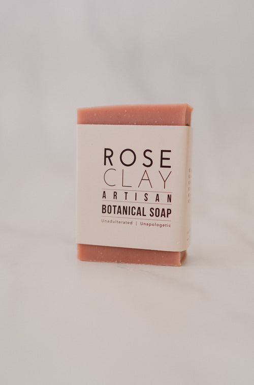 Rose Clay Botanical Bar Soap