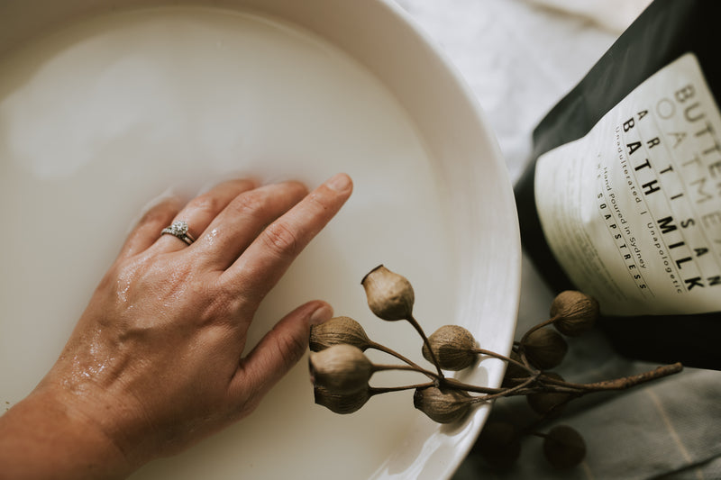 Buttermilk and Oatmeal Bath Milk